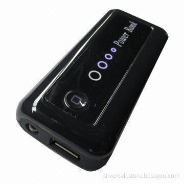 Extended Battery/Power Bank for iPhone and Other Smartphones, 2,400mAh Capacity